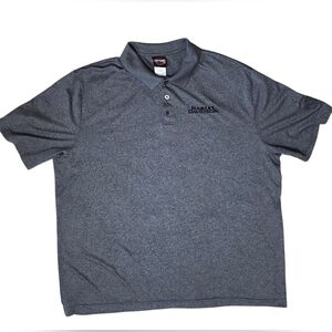 Harley Davidson 3XL Heather Gray Performance Polo Shirt